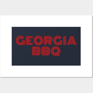 Georgia BBQ Posters and Art